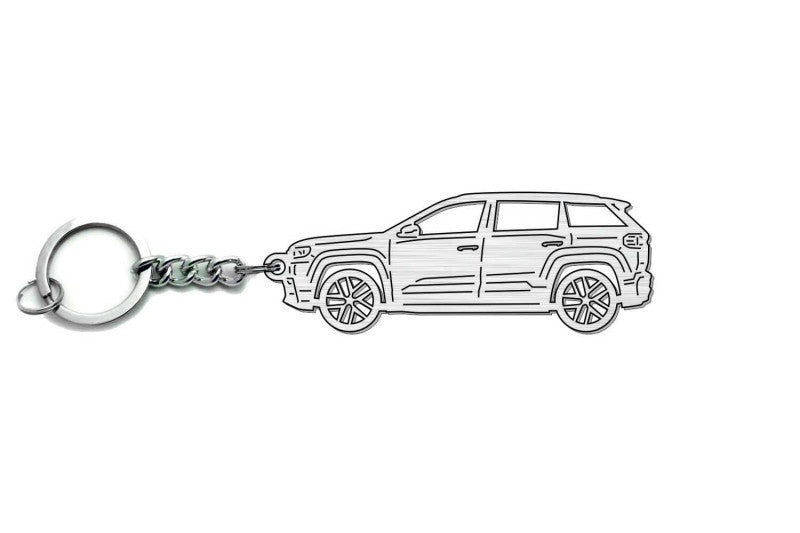Car Keychain for Jeep Compass III 2025+ (type Steel) Keychains opdesign