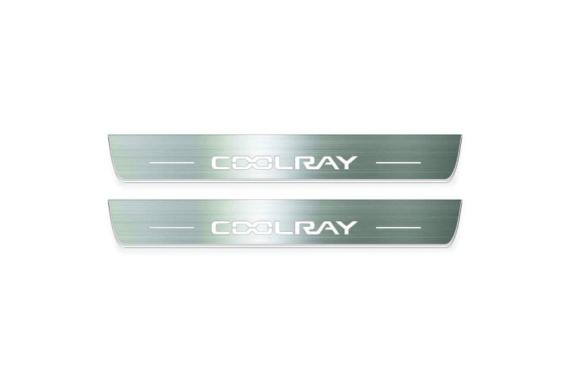 Geely Coolray 2020+ Car Door Sill With Logo Coolray Geely Led Door Sills
