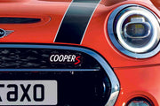 Mini Illuminated LED Radiator Grille Emblems and Badges with Cooper S (type 1) logo Mini Led emblems decoinfabric