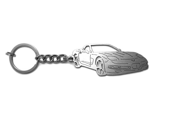 Car Keychain for Chevrolet Corvette V 1997-2004 (type 3D)