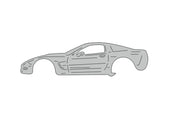 Keychain Bottle Opener for Chevrolet Corvette V 1997-2004 Keychains opdesign