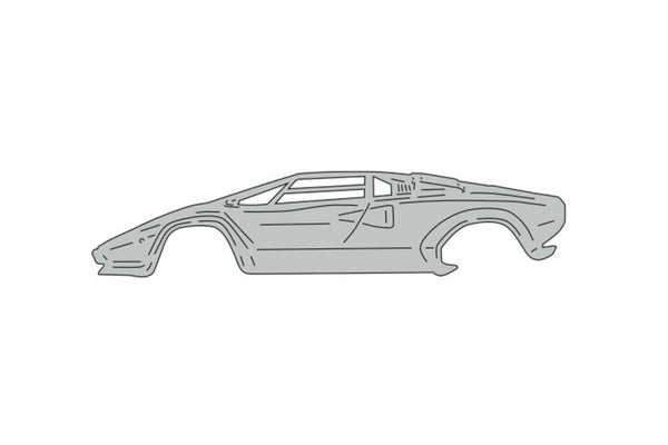 Keychain Bottle Opener for Lamborghini Countach 1974-1990