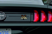 Ford Mustang tailgate trunk rear emblem with Coyote logo (type 15) Ford emblems decoinfabric