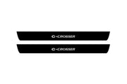 Citroen C-Crosser 2007-2012 Led Door Sill Pro With Logo C-Crosser (Premium Painting) Citroen Led Door Sills PRO opdesign