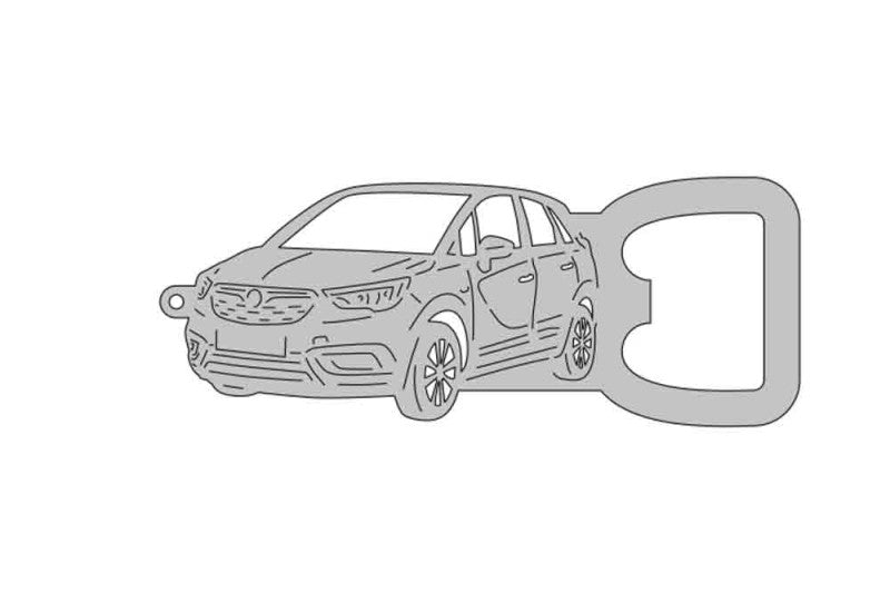 Keychain Bottle Opener for Opel Crossland X 2017+ Keychains opdesign