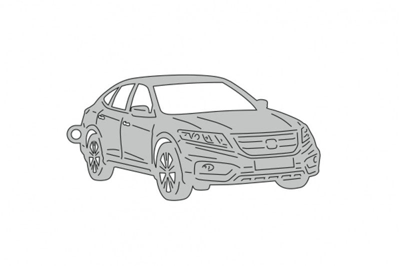 Car Keychain for Honda Crosstour 2010-2015 (type 3D) Keychains opdesign