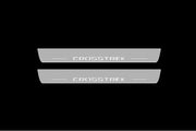 Subaru Crosstrek II 2017-2022 LED Door Sills With Logo Crosstrek Subaru Led Door Sills opdesign