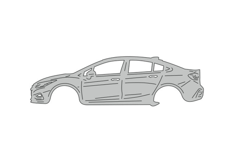 Keychain Bottle Opener for Chevrolet Cruze II 2016+ Keychains opdesign