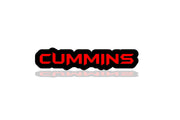 Dodge Illuminated LED Radiator Grille Emblems and Badges with Cummins (type 1) logo Dodge Led emblems decoinfabric