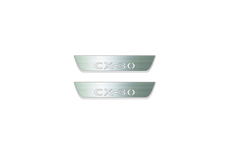 Mazda CX-30 2019+ Door Sill Lights With Logo CX-30