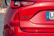 Mazda tailgate trunk rear 3D emblem with CX-5 logo for Mazda CX-5 II 2017-2025 (type MIXT)