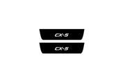 Mazda CX-5 I 2012-2017 Led Door Sill Pro With Logo CX-5 (Premium Painting) Mazda Led Door Sills PRO opdesign