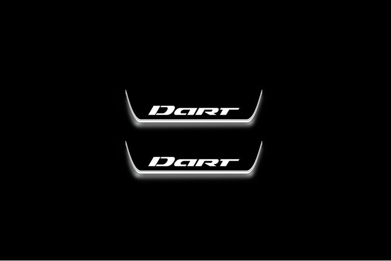 Dodge Dart 2013-2016 Auto Door Sill Plates With Logo Dart