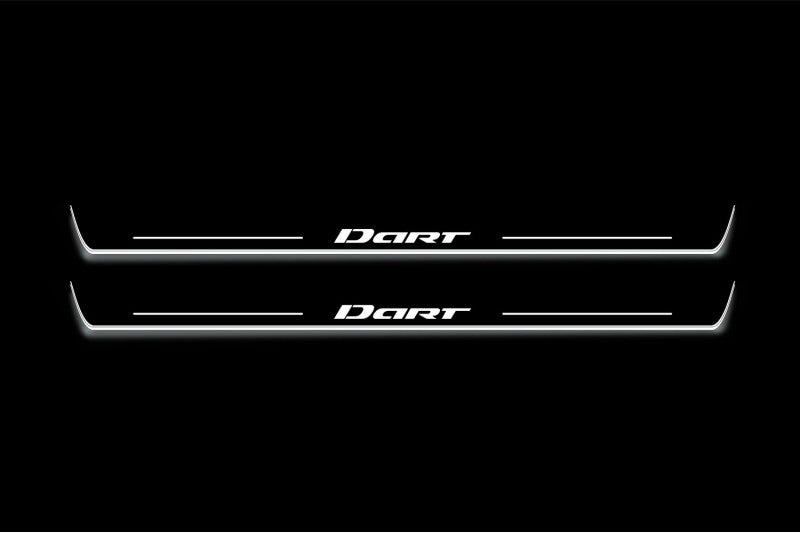 Dodge Dart 2013-2016 Auto Door Sill Plates With Logo Dart