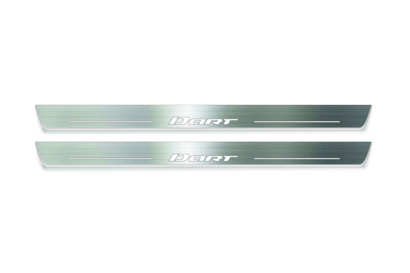 Dodge Dart 2013-2016 Auto Door Sill Plates With Logo Dart