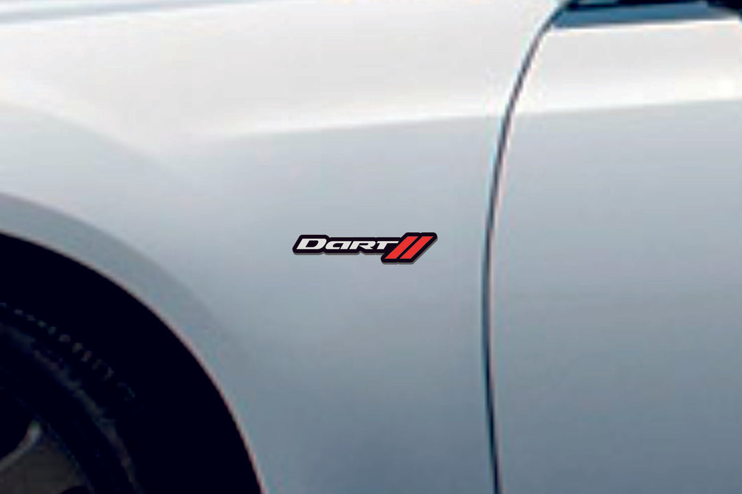 Dodge Emblem & Badges set with Dart + Dodge logo Dodge emblems decoinfabric