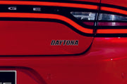 Dodge tailgate trunk rear 3D emblem with Daytona logo (type MIXT)