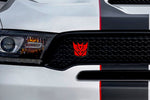 Load image into Gallery viewer, Radiator grille emblem with Decepticon logo — photo 2