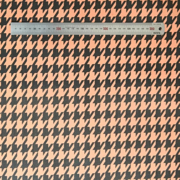 Adhesive span suede animal pattern fabric space