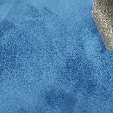 Adhesive sponge span fabric 3mm blue