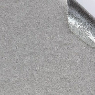 Adhesive sponge span fabric 3mm grey - decoinfabric