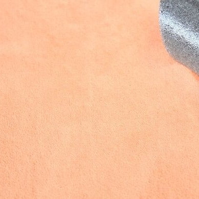 Adhesive sponge span fabric 3mm orange - decoinfabric