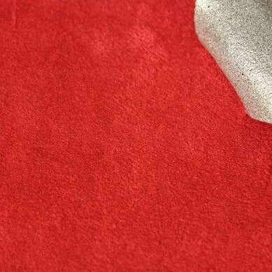 Adhesive sponge span fabric 3mm red