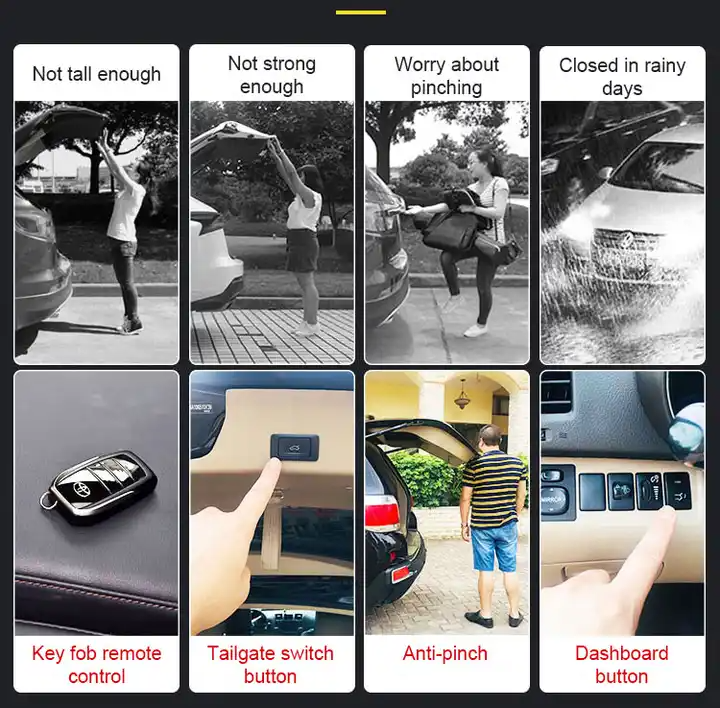 Great Wall Tank 300 Rear Trunk Electric Tailgate Power Lift Great Wall Electric Tailgate Decoin Fabric