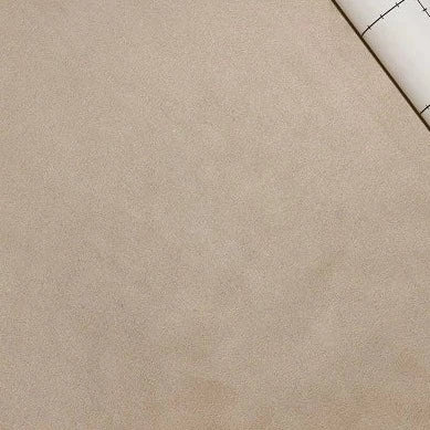 Adhesive suede span high pile texture fabric beige high pile texture Decoin Fabric