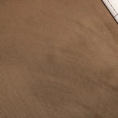 Adhesive suede span high pile texture fabric coffee - decoinfabric