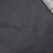 Adhesive suede span high pile texture fabric dark grey high pile texture Decoin Fabric