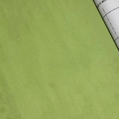 Adhesive suede span high pile texture fabric olive high pile texture Decoin Fabric