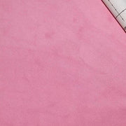 Adhesive suede span high pile texture fabric pink high pile texture Decoin Fabric