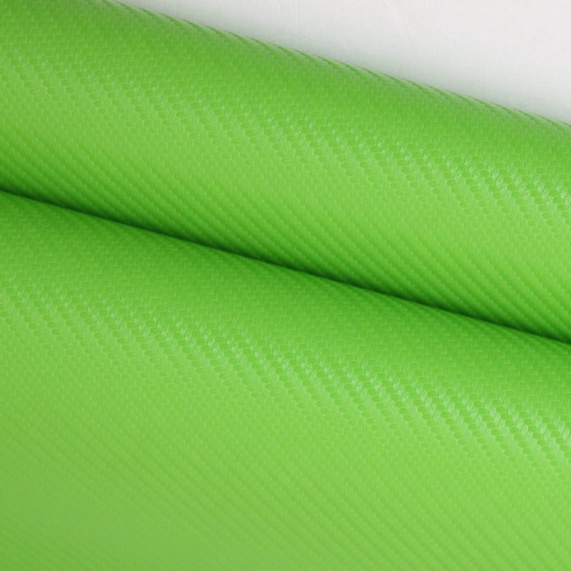 Adhesive carbon line texture fabric green line texture Decoin Fabric