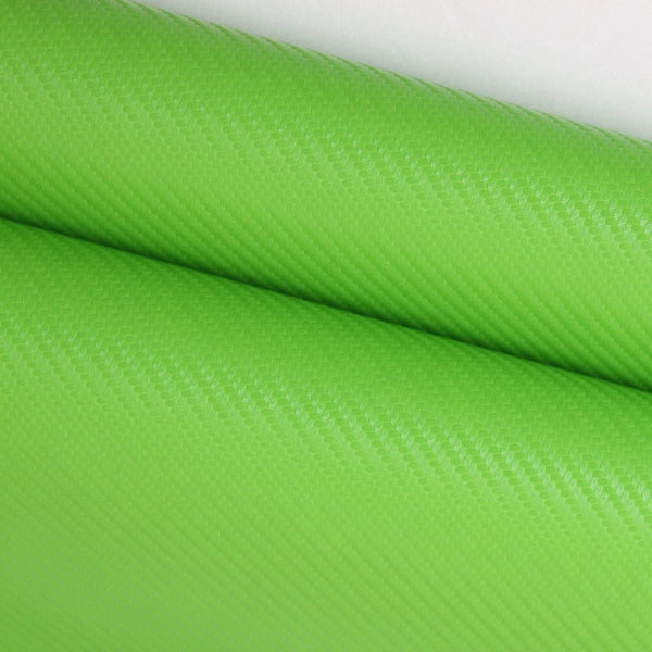 Adhesive carbon line texture fabric green - decoinfabric