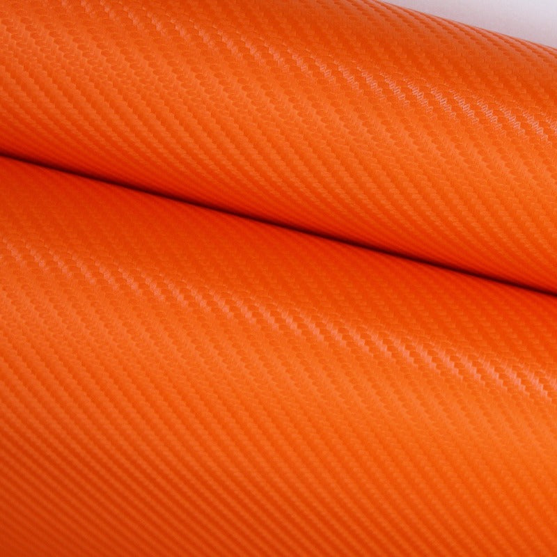 Adhesive carbon line texture fabric orange line texture Decoin Fabric