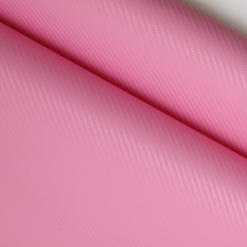 Adhesive carbon line texture fabric pink line texture Decoin Fabric