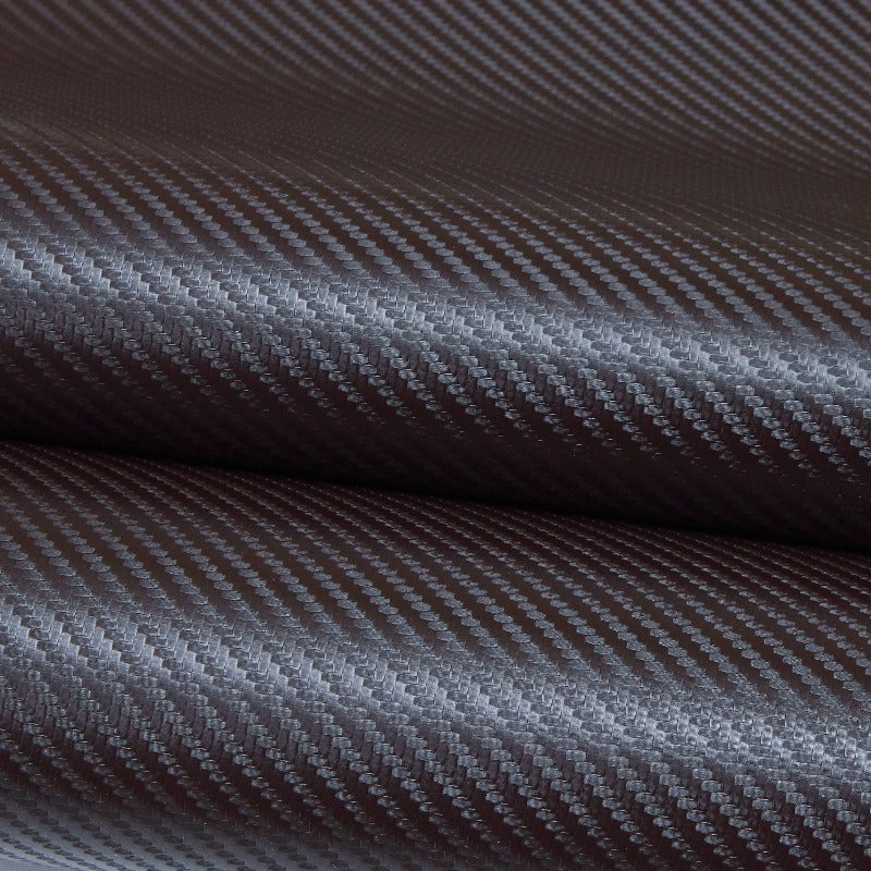 Car Adhesive carbon line texture fabric black - decoinfabric
