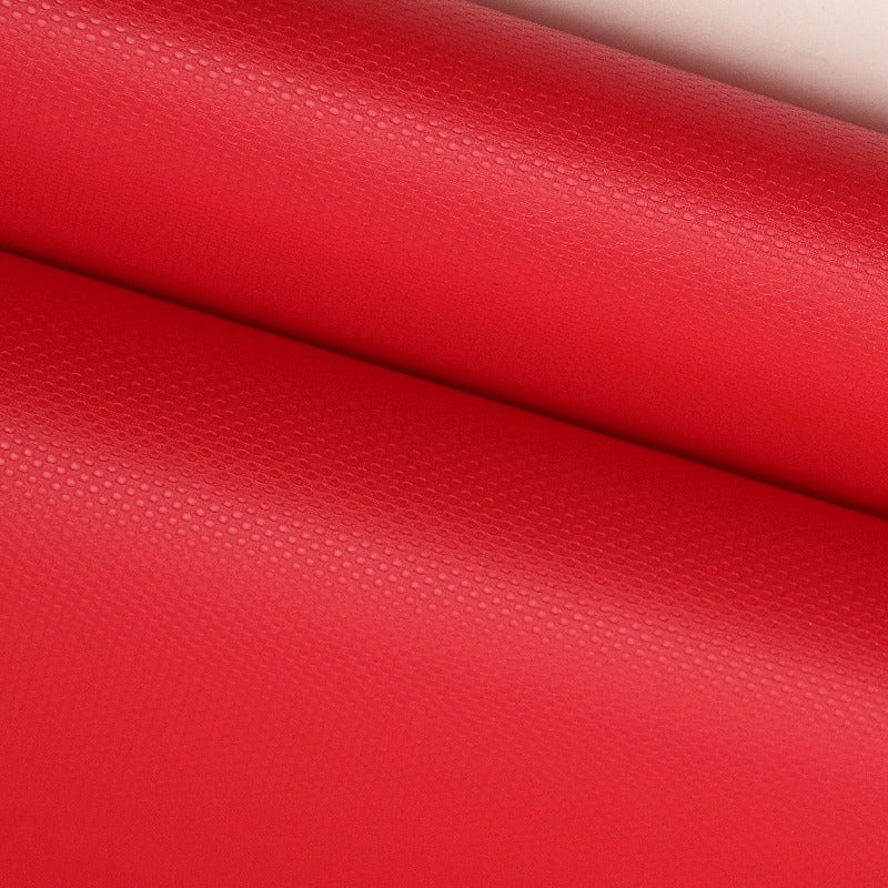 Adhesive carbon mesh texture fabric red mesh texture Decoin Fabric