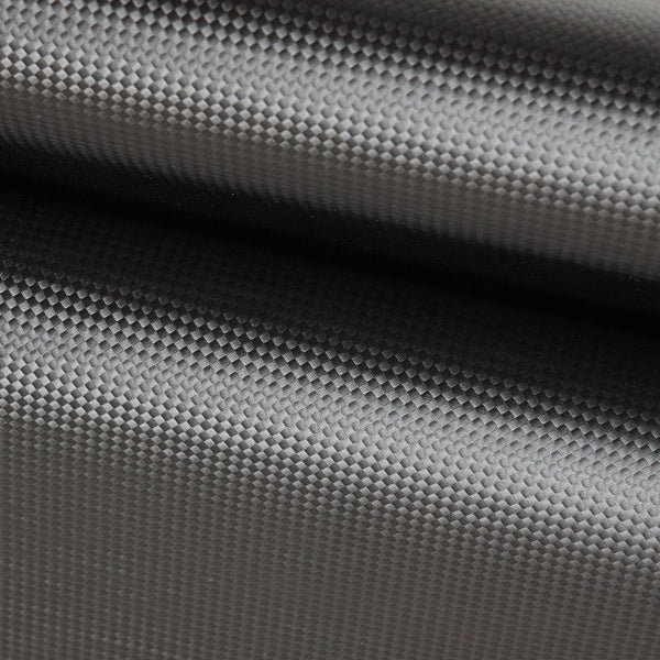 Adhesive carbon pixel texture fabric black
