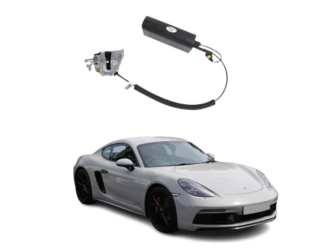 Porsche 718 2012-2016 Electric Soft Close Door Porsche Electric Suction Door Decoin Fabric 2012