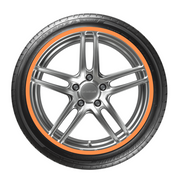Decoin car rim protectors orange rim Decoin Fabric 14