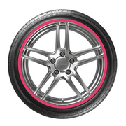 Decoin car rim protectors pink rim Decoin Fabric 14