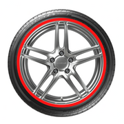 Decoin car rim protectors red rim Decoin Fabric 14