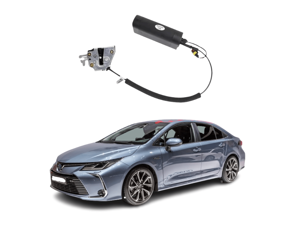 Toyota Corolla 2017-2021 Electric Soft Close Door Toyota Electric Suction Door Decoin Fabric 2017