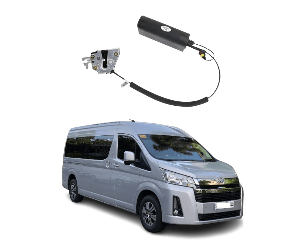 Toyota Hiace 2021+ Electric Soft Close Door Toyota Electric Suction Door Decoin Fabric 2021
