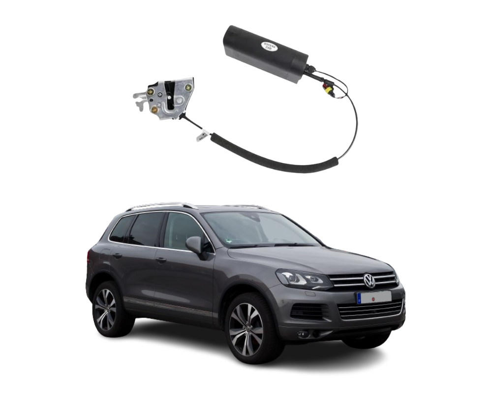 Volkswagen Touareg 2011-2022 Electric Soft Close Door Volkswagen Electric Suction Door Decoin Fabric 2011