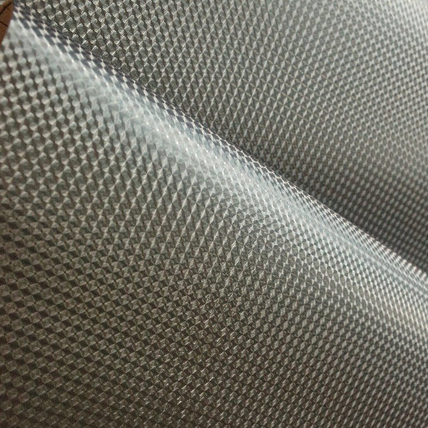 Adhesive carbon wave texture fabric grey