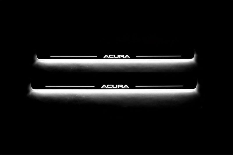 Acura MDX II LED Door Sills PRO With Logo Acura - decoinfabric