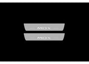 Acura MDX III 2013-2021 LED Door Sills PRO With Logo MDX Acura Led Door Sills opdesign